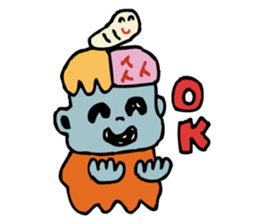 let's go zombie sticker #1582579