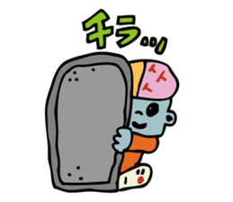 let's go zombie sticker #1582602