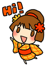 Kimono girl - nemuru's stickers sticker #1583137