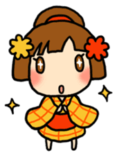 Kimono girl - nemuru's stickers sticker #1583139