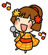 Kimono girl - nemuru's stickers sticker #1583146