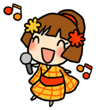 Kimono girl - nemuru's stickers sticker #1583146
