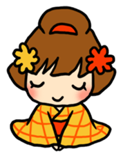 Kimono girl - nemuru's stickers sticker #1583150