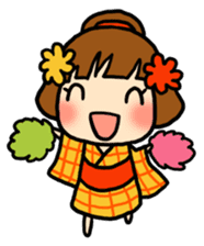 Kimono girl - nemuru's stickers sticker #1583151