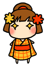 Kimono girl - nemuru's stickers sticker #1583161