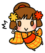Kimono girl - nemuru's stickers sticker #1583168