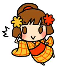 Kimono girl - nemuru's stickers sticker #1583168