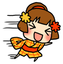 Kimono girl - nemuru's stickers sticker #1583171