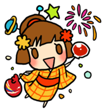 Kimono girl - nemuru's stickers sticker #1583173