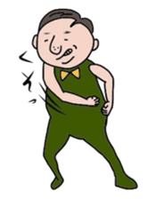 Cute bow tie man sticker #1583338