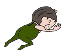 Cute bow tie man sticker #1583349