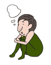 Cute bow tie man sticker #1583352