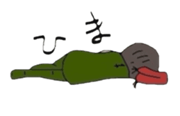 Cute bow tie man sticker #1583353