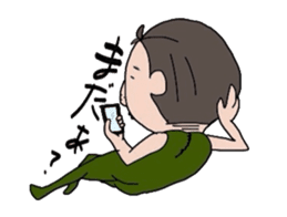 Cute bow tie man sticker #1583356