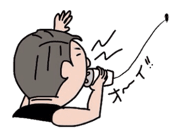 Cute bow tie man sticker #1583359