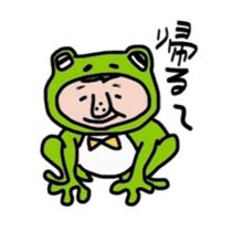 Cute bow tie man sticker #1583362