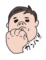 Cute bow tie man sticker #1583363