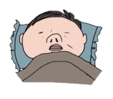 Cute bow tie man sticker #1583368