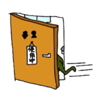 Cute bow tie man sticker #1583372