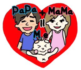 bebe&mama&papa sticker #1583410