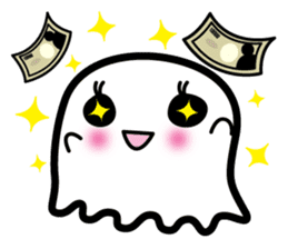 This is a pretty ghost called YOCCHI sticker #1583940