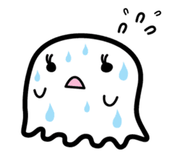 This is a pretty ghost called YOCCHI sticker #1583942