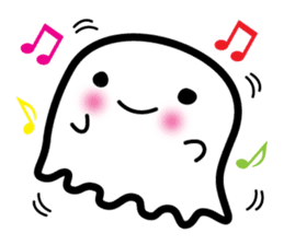 This is a pretty ghost called YOCCHI sticker #1583944