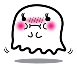 This is a pretty ghost called YOCCHI sticker #1583947