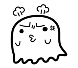 This is a pretty ghost called YOCCHI sticker #1583950