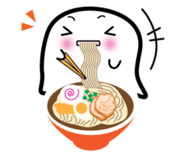 This is a pretty ghost called YOCCHI sticker #1583955