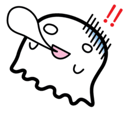 This is a pretty ghost called YOCCHI sticker #1583960