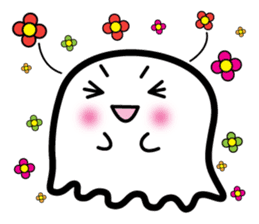This is a pretty ghost called YOCCHI sticker #1583968