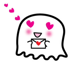 This is a pretty ghost called YOCCHI sticker #1583970