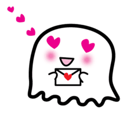 This is a pretty ghost called YOCCHI sticker #1583970