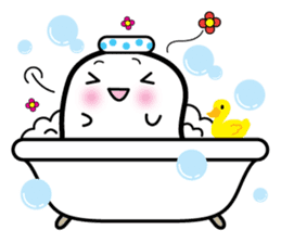 This is a pretty ghost called YOCCHI sticker #1583974