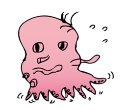 HETACO octopus Uncle life sticker #1584364