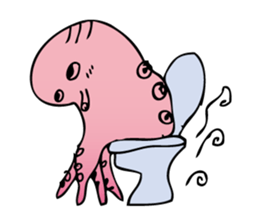 HETACO octopus Uncle life sticker #1584365