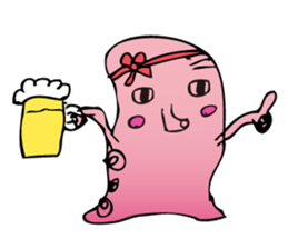 HETACO octopus Uncle life sticker #1584372