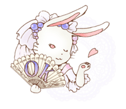 Goth-Loli Moon Rabbit sticker #1584936