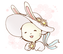 Goth-Loli Moon Rabbit sticker #1584940