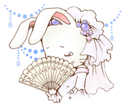 Goth-Loli Moon Rabbit sticker #1584941