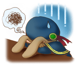 Goth-Loli Moon Rabbit sticker #1584945