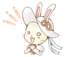 Goth-Loli Moon Rabbit sticker #1584946