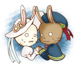 Goth-Loli Moon Rabbit sticker #1584947