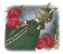 Goth-Loli Moon Rabbit sticker #1584948