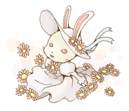 Goth-Loli Moon Rabbit sticker #1584950