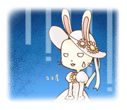 Goth-Loli Moon Rabbit sticker #1584958
