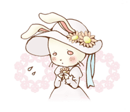 Goth-Loli Moon Rabbit sticker #1584959