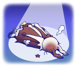 Goth-Loli Moon Rabbit sticker #1584961