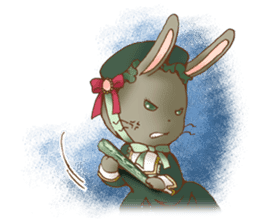 Goth-Loli Moon Rabbit sticker #1584962